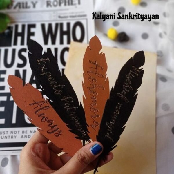 feather bookmark