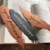 feather bookmark